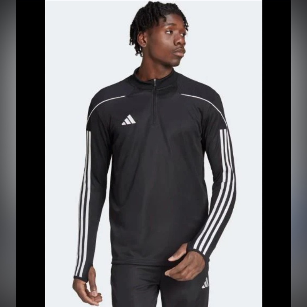 Adidas Black and White Track Jacket
